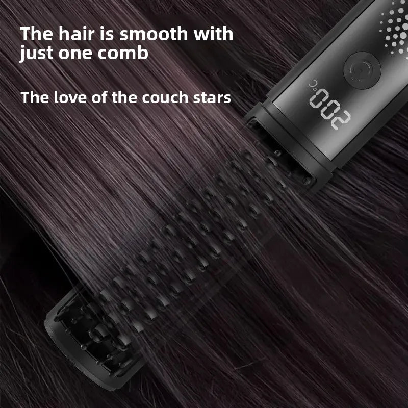 Cordless Hair Straightener Brush