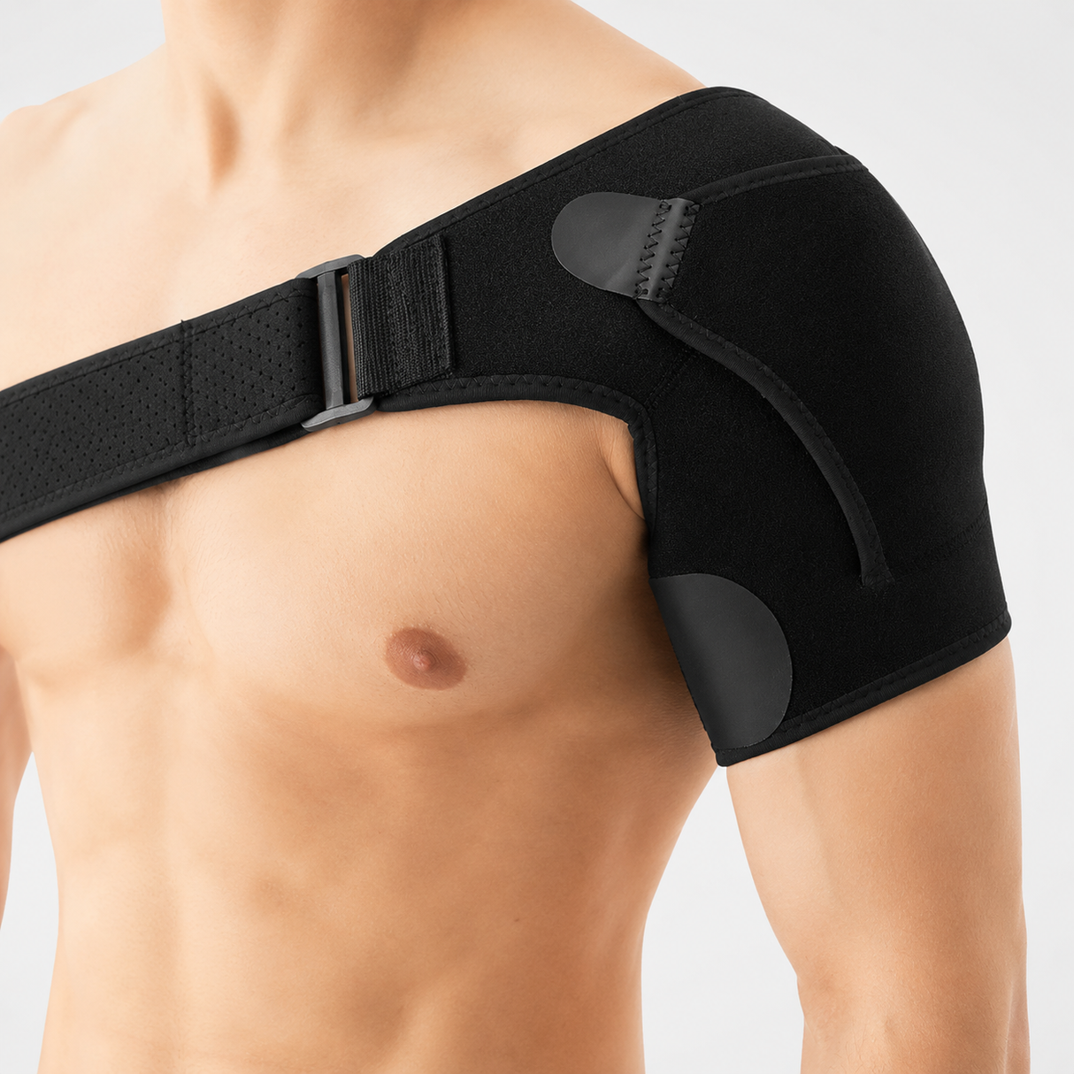Adjustable Shoulder Brace with Compression Support