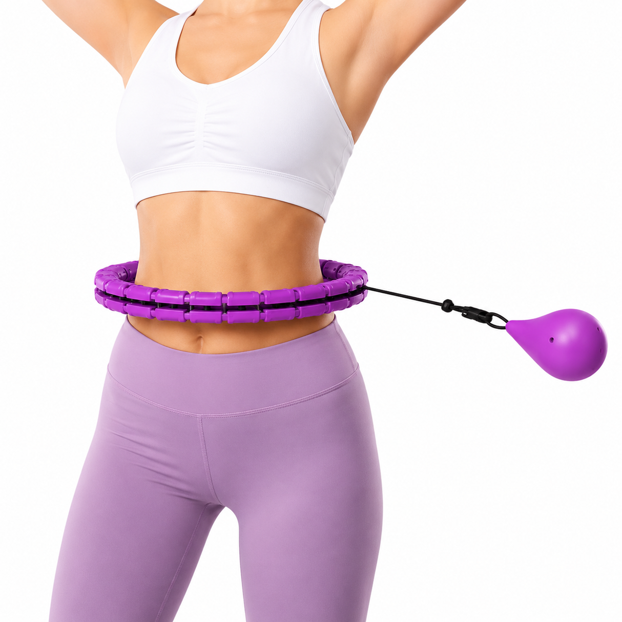 Adjustable Weighted Hula Hoop