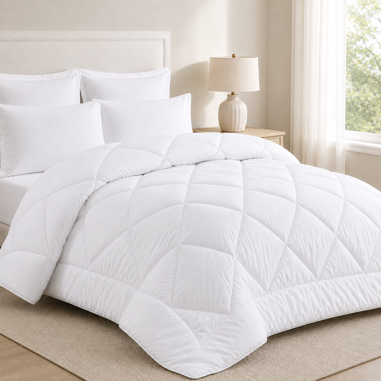 Bamboo Blend All Seasons Microfibre Quilt