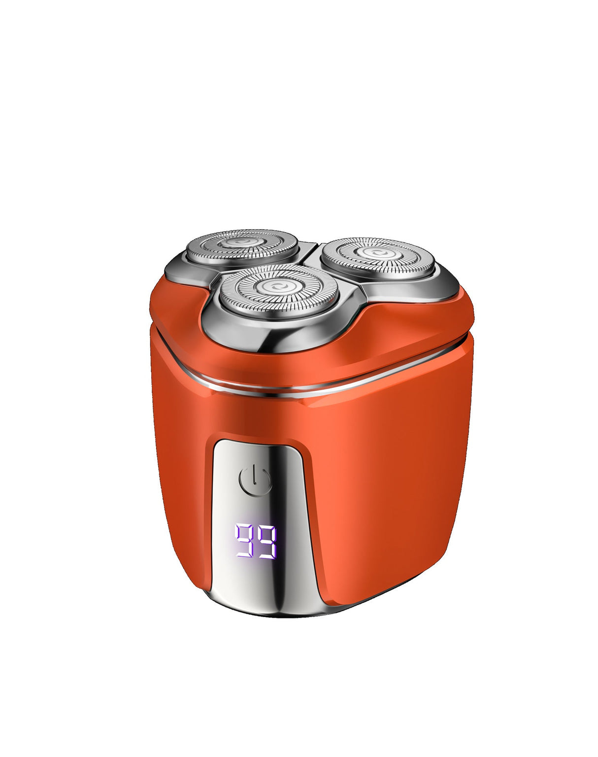 Compact Electric Rotary Shaver with LED Display