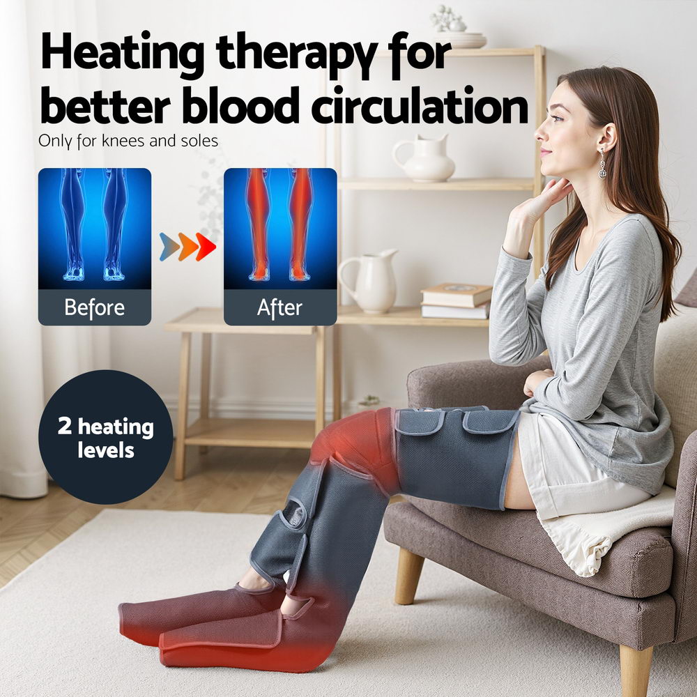 Air Compression Heated Foot & Leg Massager