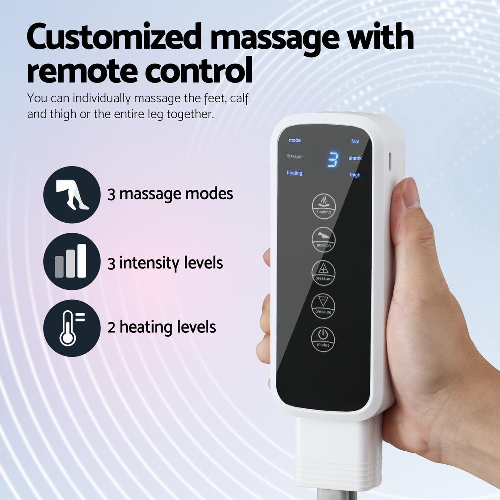 Air Compression Heated Foot & Leg Massager