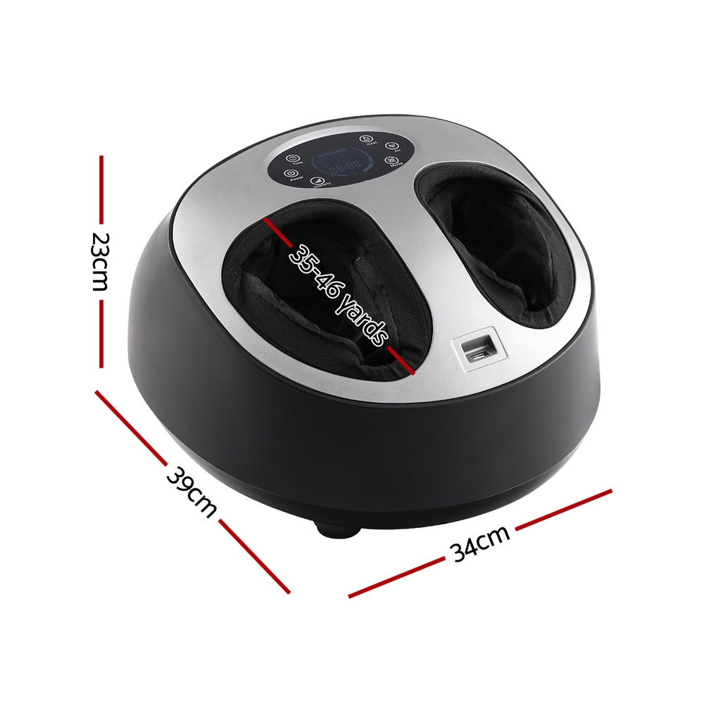 Livemor Heated Foot Massager - Electric Kneading Therapy for Foot Pain Relief & Relaxation