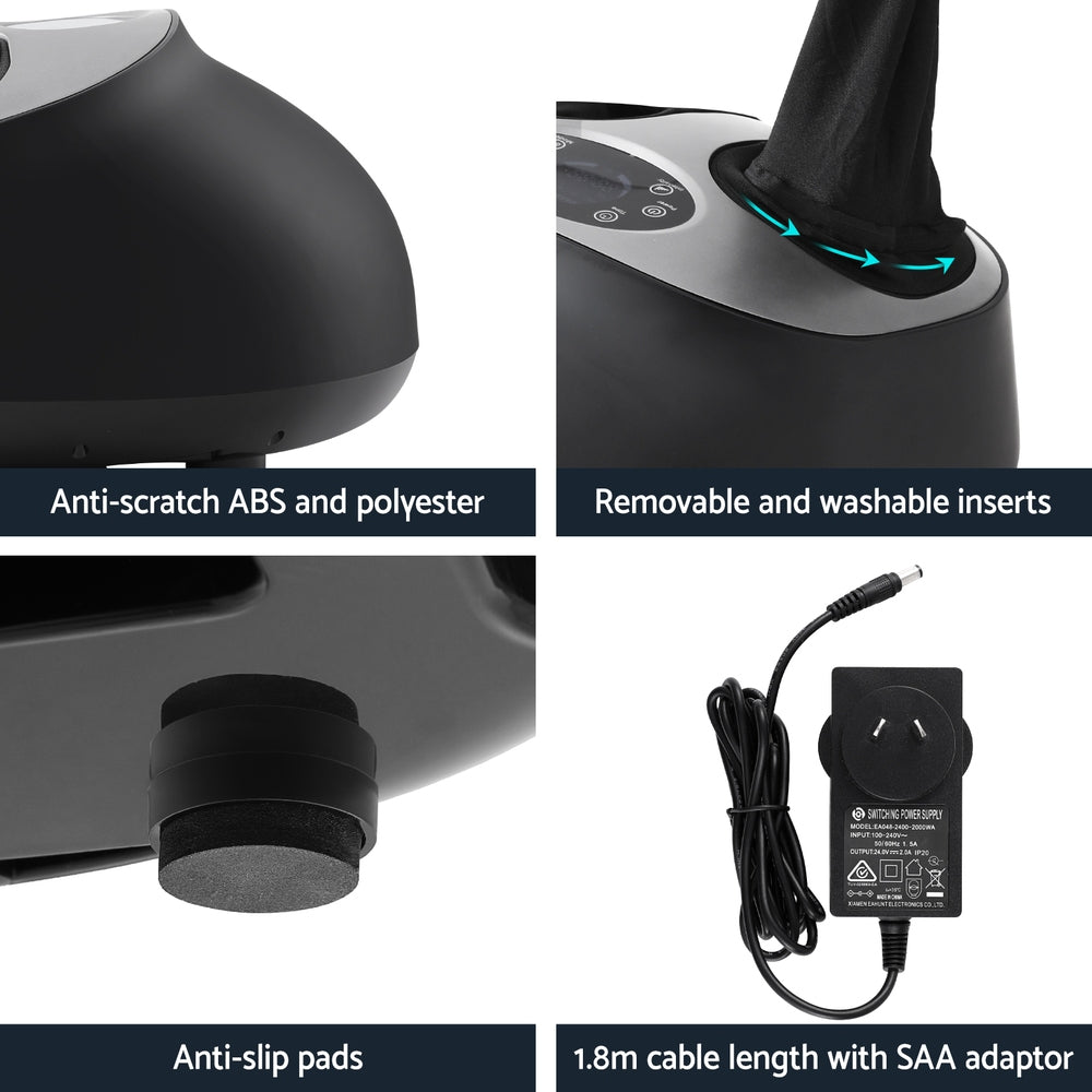 Livemor Heated Foot Massager - Electric Kneading Therapy for Foot Pain Relief & Relaxation