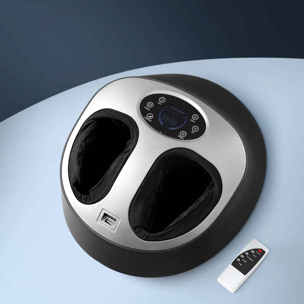 Livemor Heated Foot Massager - Electric Kneading Therapy for Foot Pain Relief & Relaxation