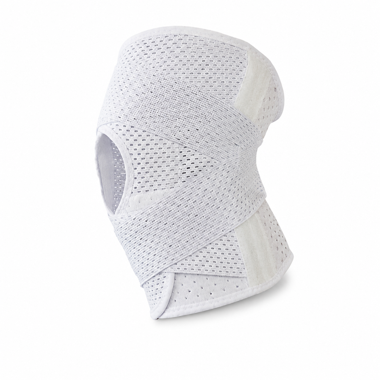 Knee Brace with Side Stabilisers and Compression Support