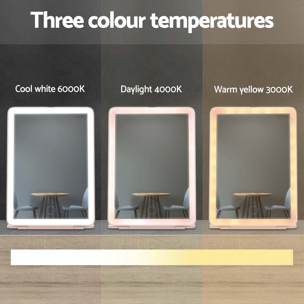 Embellir Compact Makeup Mirror with LED Light