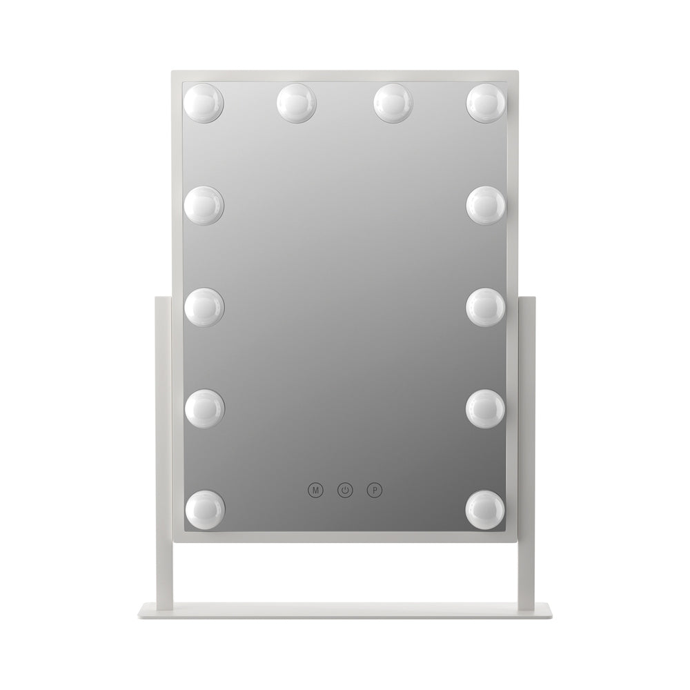 Embellir Makeup Mirror Hollywood Vanity with LED Light Rotation Tabletop