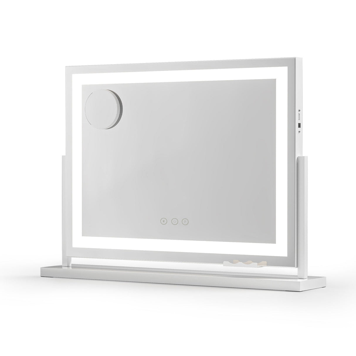 Embellir Makeup Mirror 58x46cm 360 Rotatable Vanity Mirror with Lights Bright Light Strip Adjustable