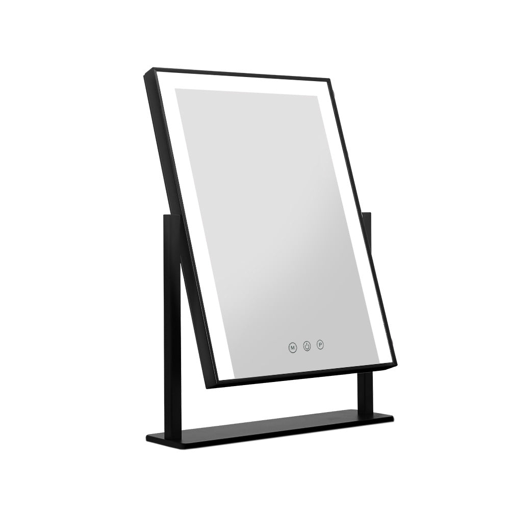 Embellir Makeup Mirror 25x30cm with LED Light Standing Mirrors