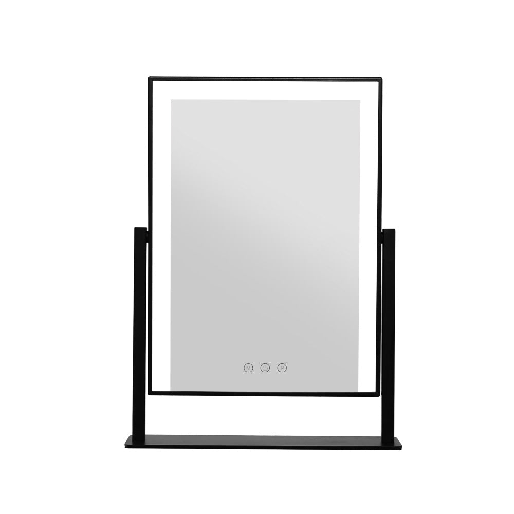 Embellir Makeup Mirror 25x30cm with LED Light Standing Mirrors