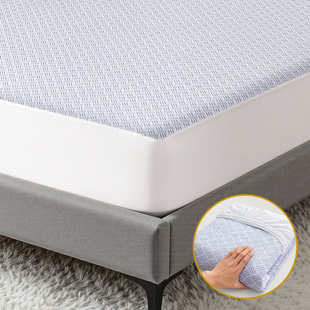 Waterproof Cooling Mattress Protector