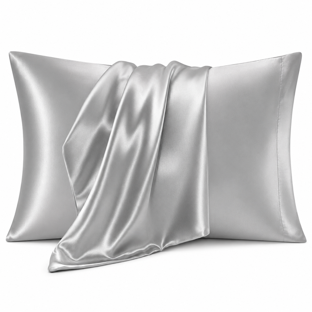 Mulberry Silk Pillowcase for Hair & Skin - 2 Pack