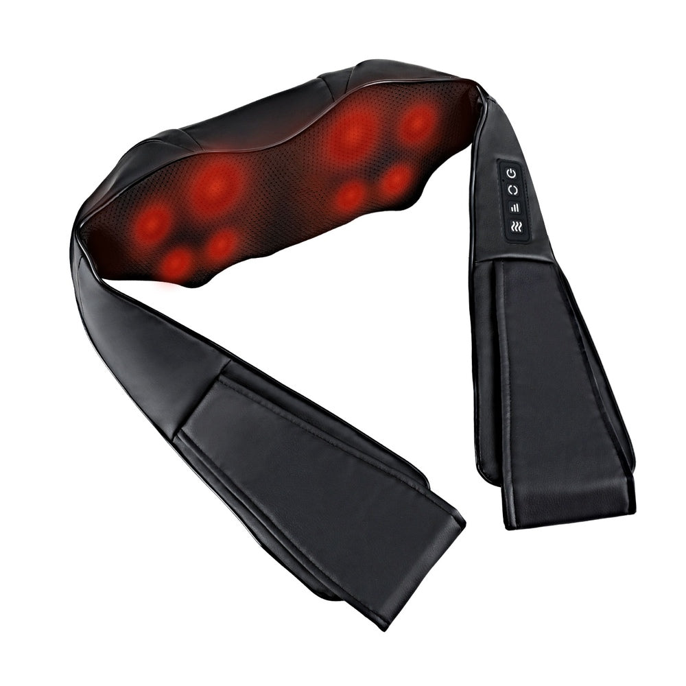 Livemor Heated Neck Massager with 8 Massage Nodes
