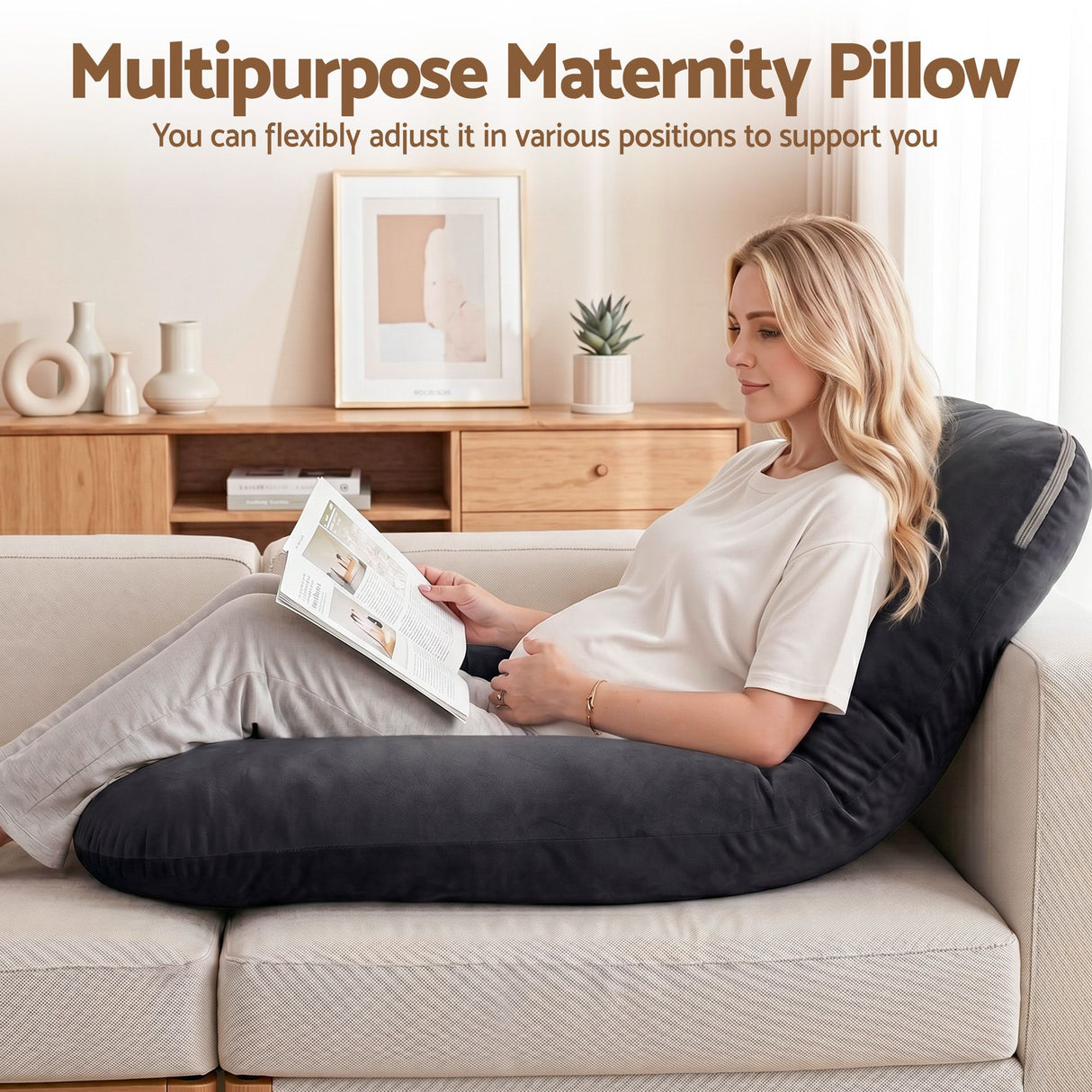 Full Body Pregnancy Support Pillow
