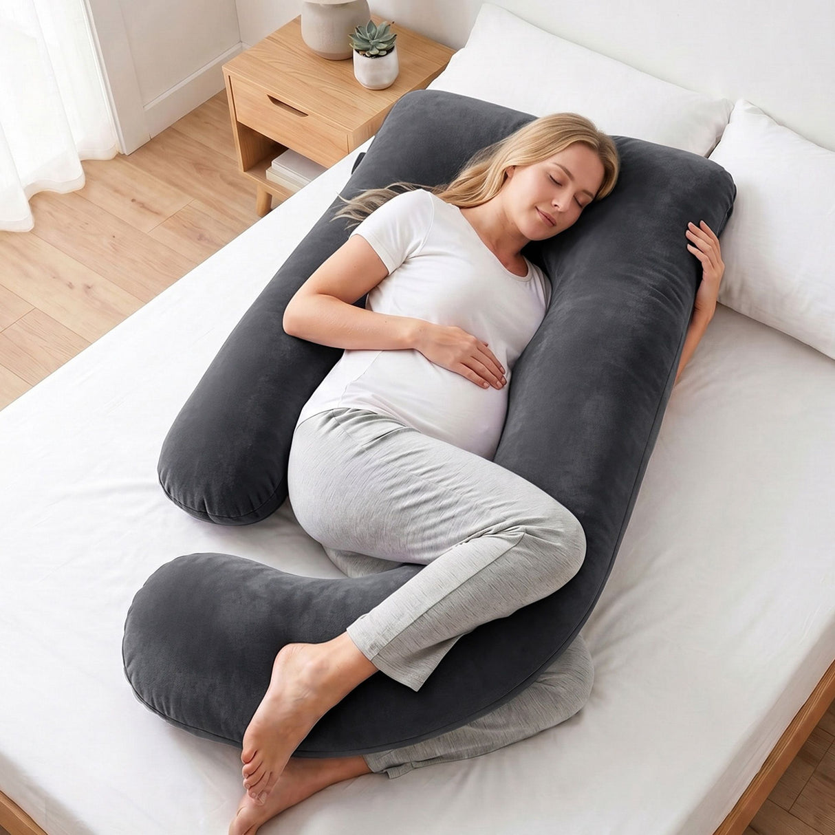 Full Body Pregnancy Support Pillow