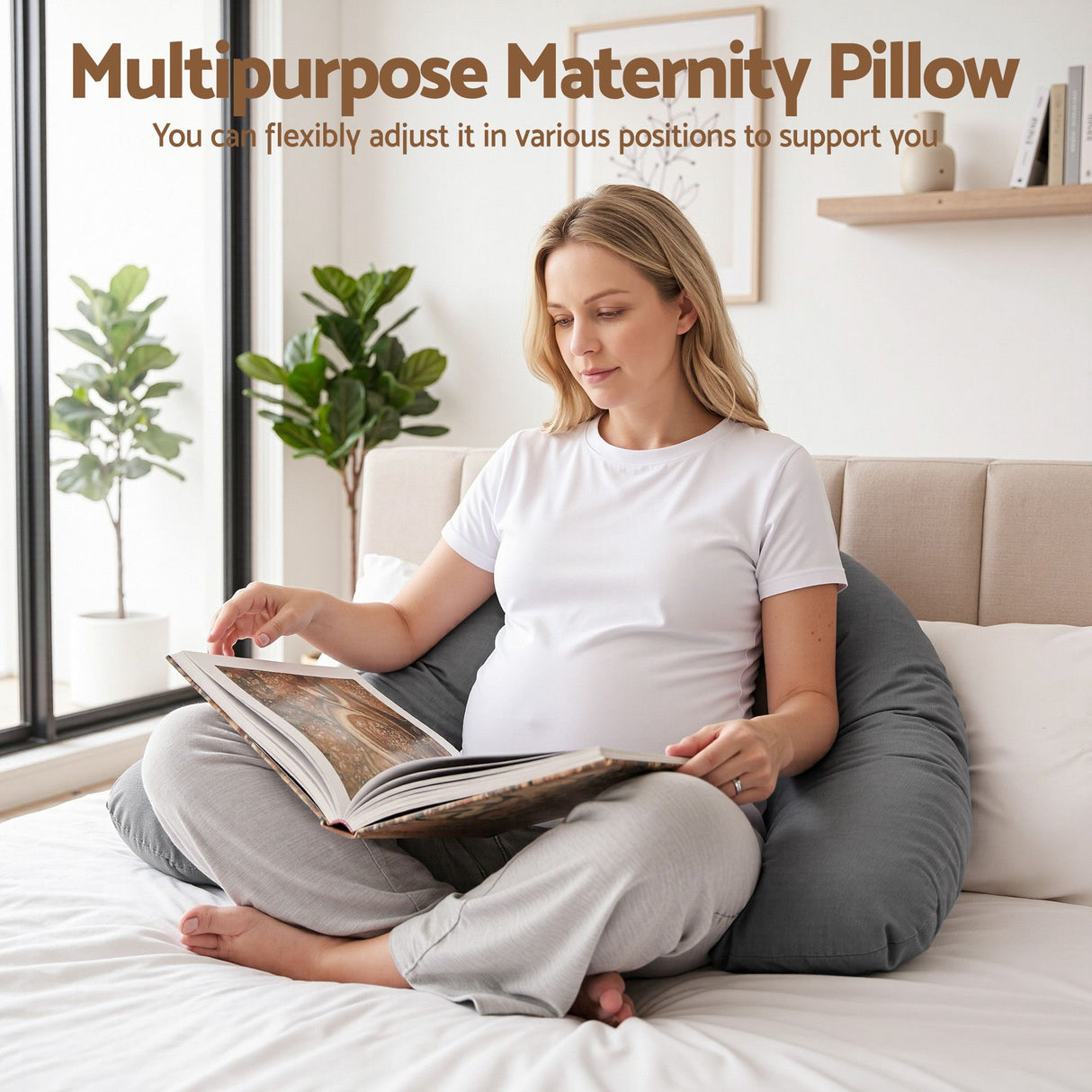 Pregnancy Body Pillow for Side Sleepers