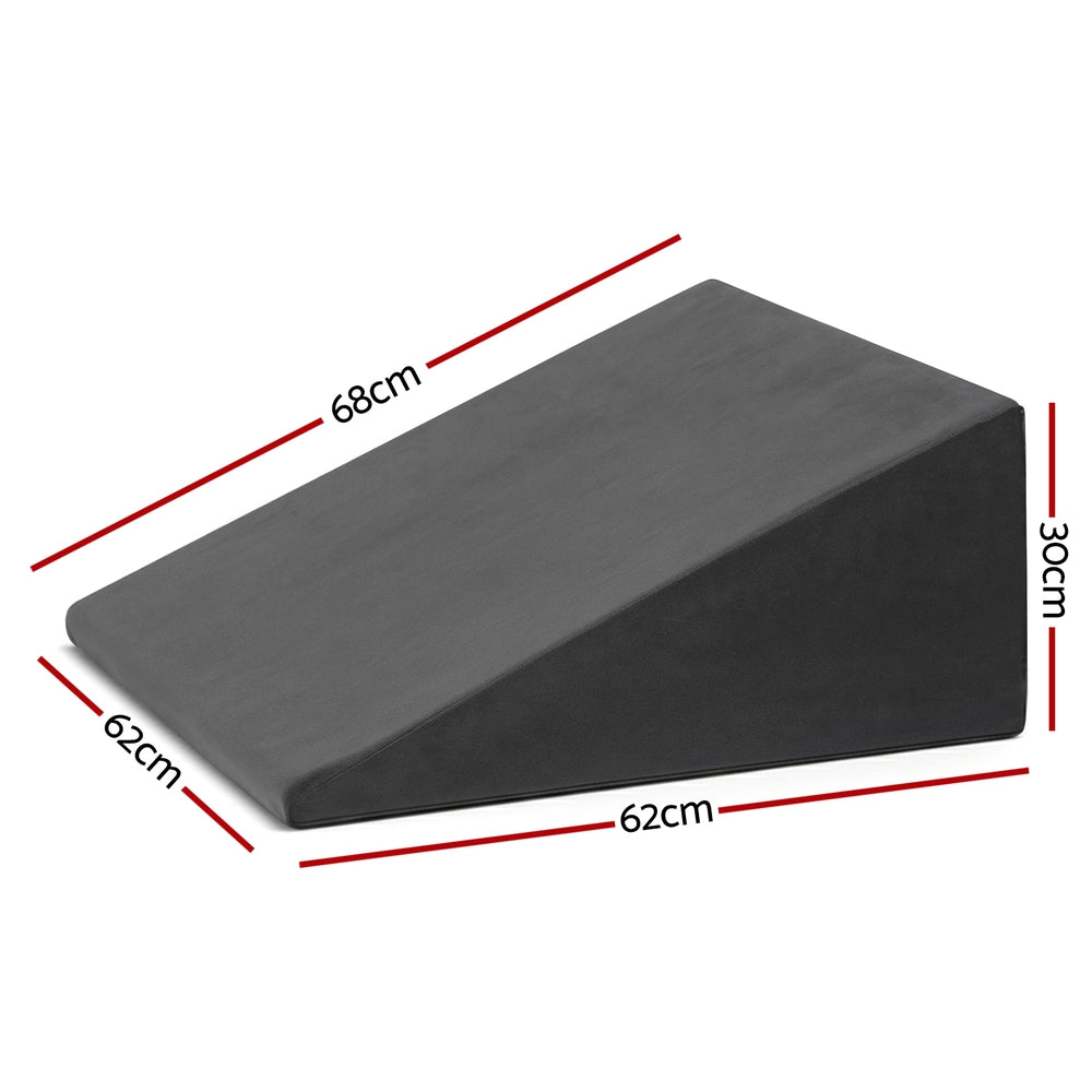 Cooling Bamboo Memory Foam Bed Wedge Pillow