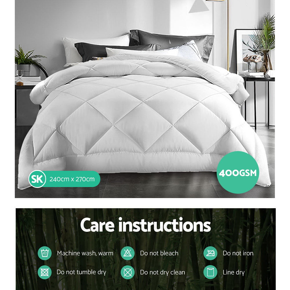 Bamboo Blend All Seasons Microfibre Quilt