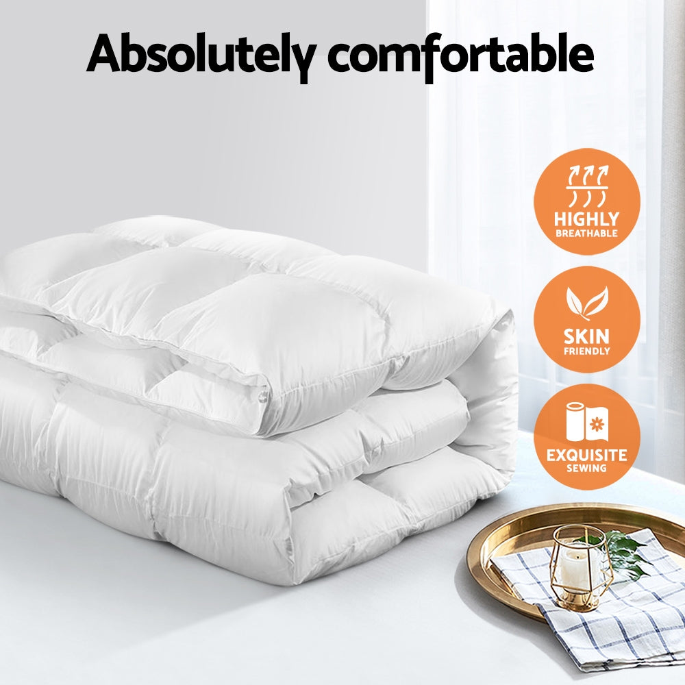 Premium Goose Down Feather Quilt
