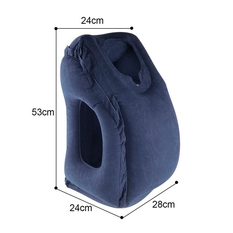 Inflatable Air Cushion, Travel Pillow - Silk Rolla