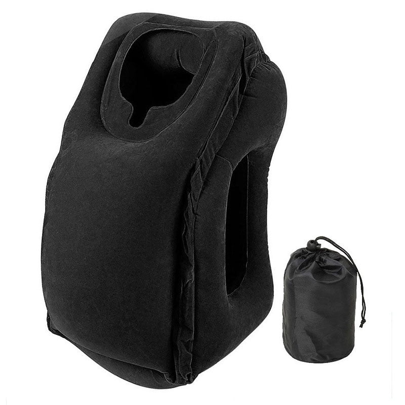Inflatable Air Cushion, Travel Pillow - Silk Rolla