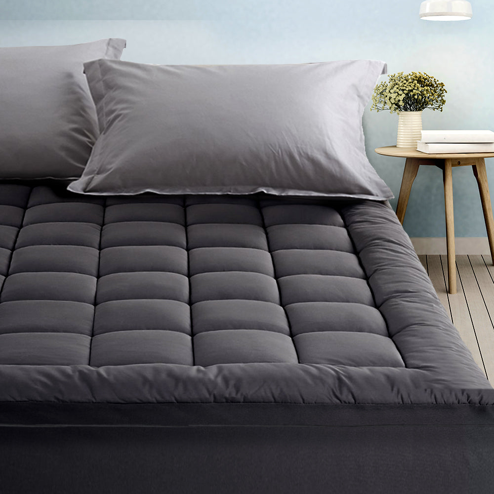 Bamboo Charcoal Pillowtop Topper