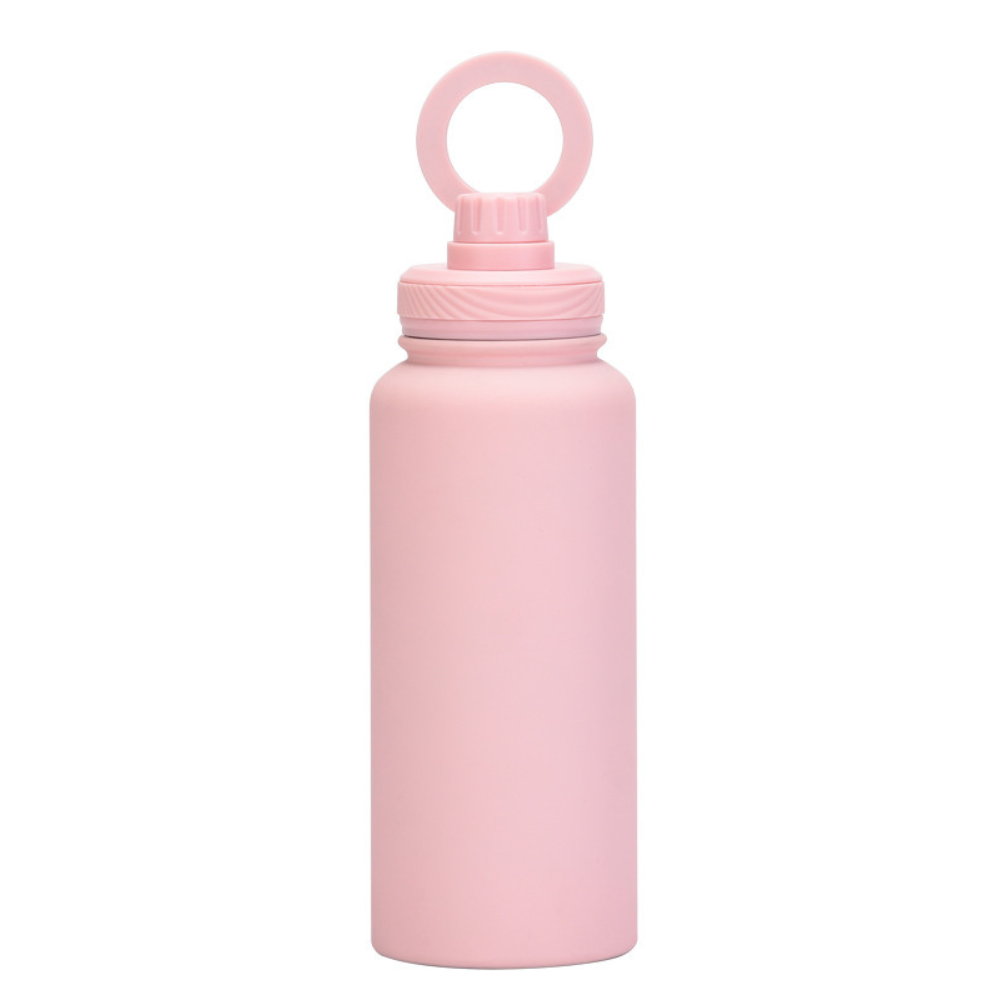 Stainless Steel Magnetic Phone Holder Water Bottle