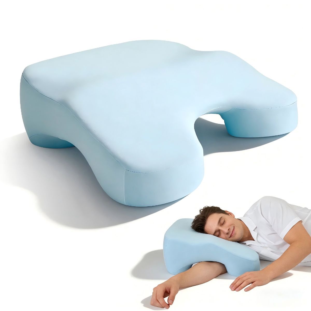 Memory Foam Arm Pillow for Side Sleepers