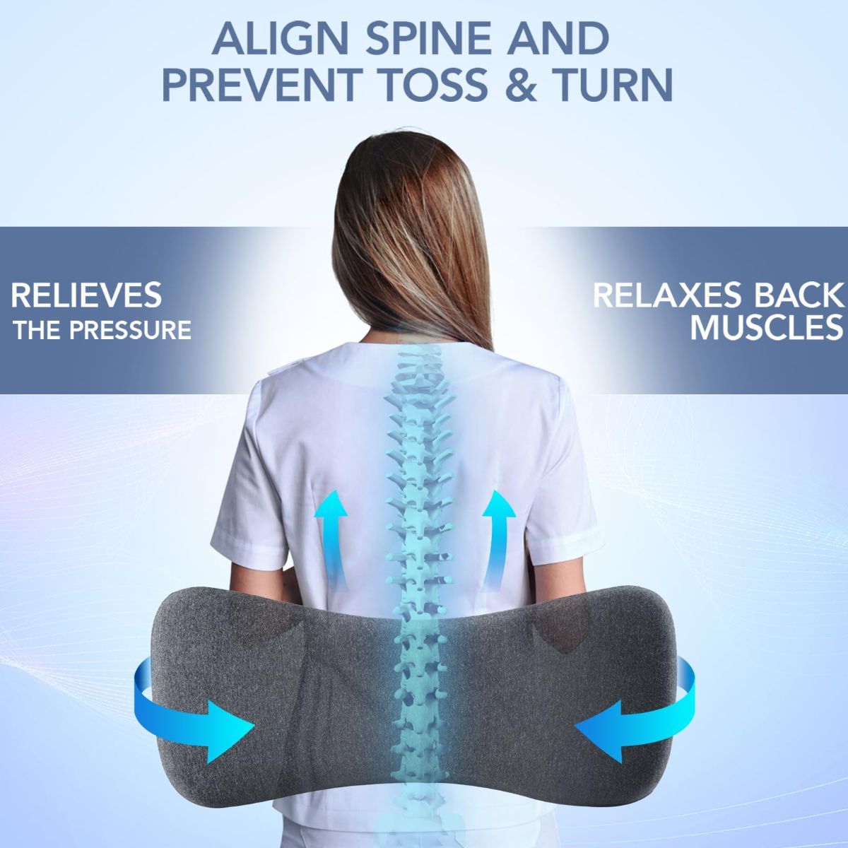 Ergonomic Lumbar Support Pillow