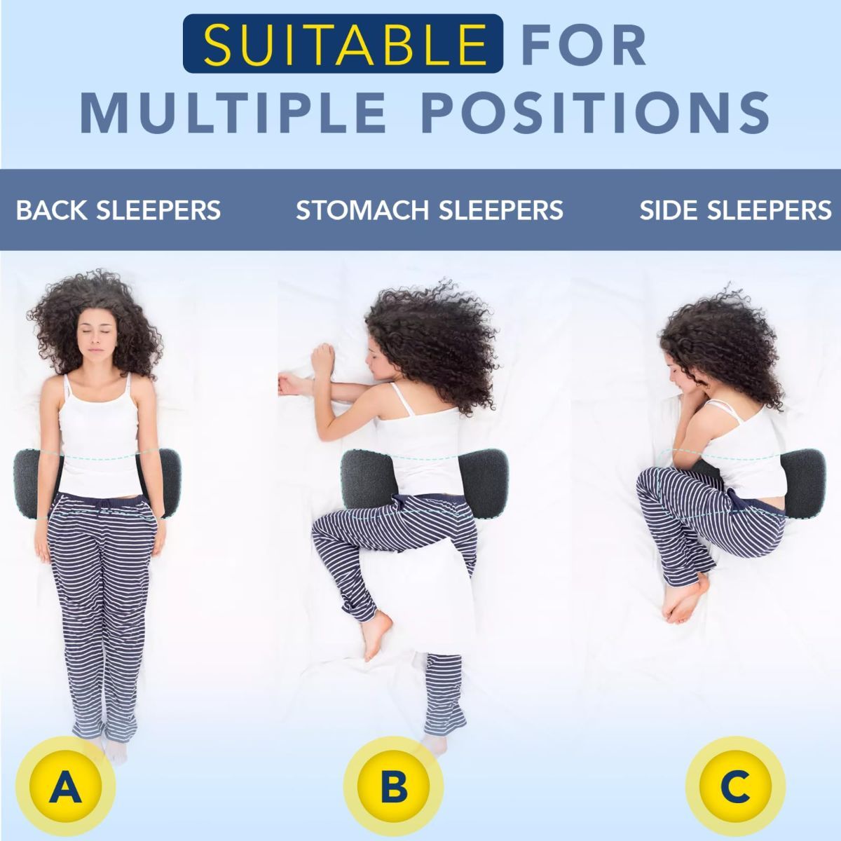 Ergonomic Lumbar Support Pillow