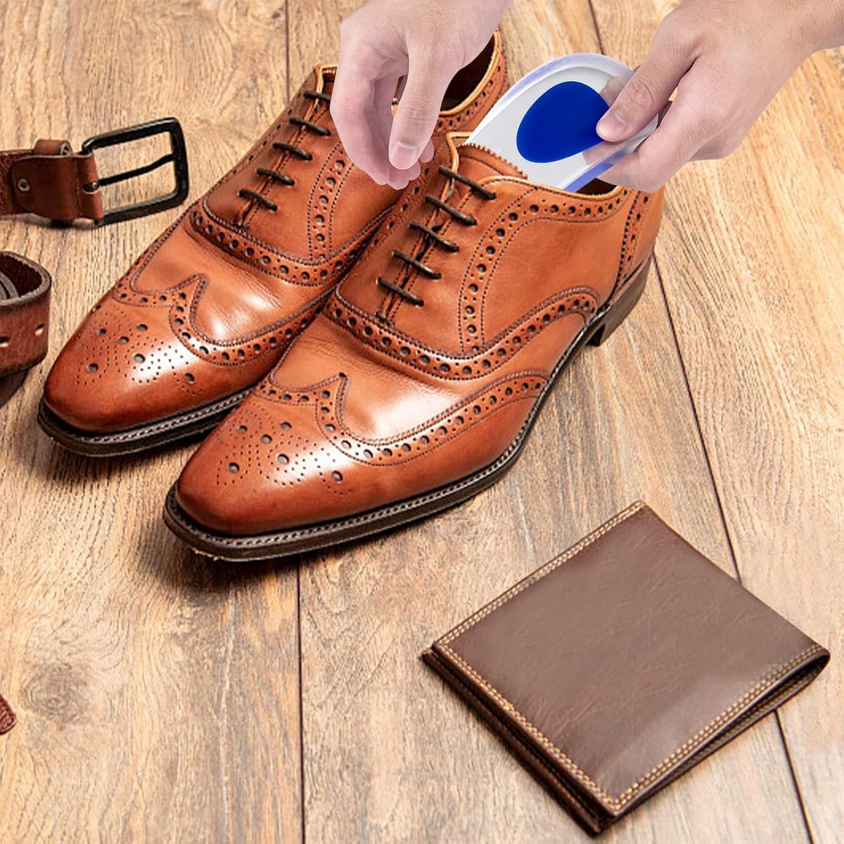 Gel Heel Cushions with Arch Support