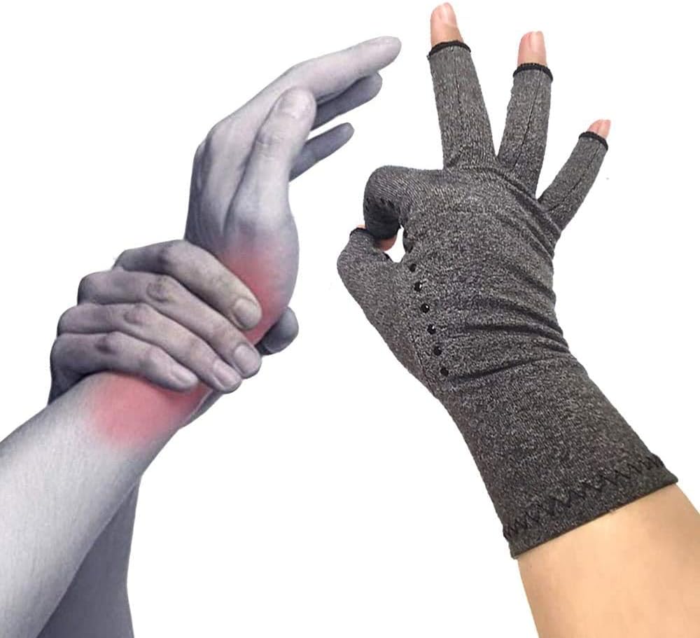 Compression Grip Gloves for Support