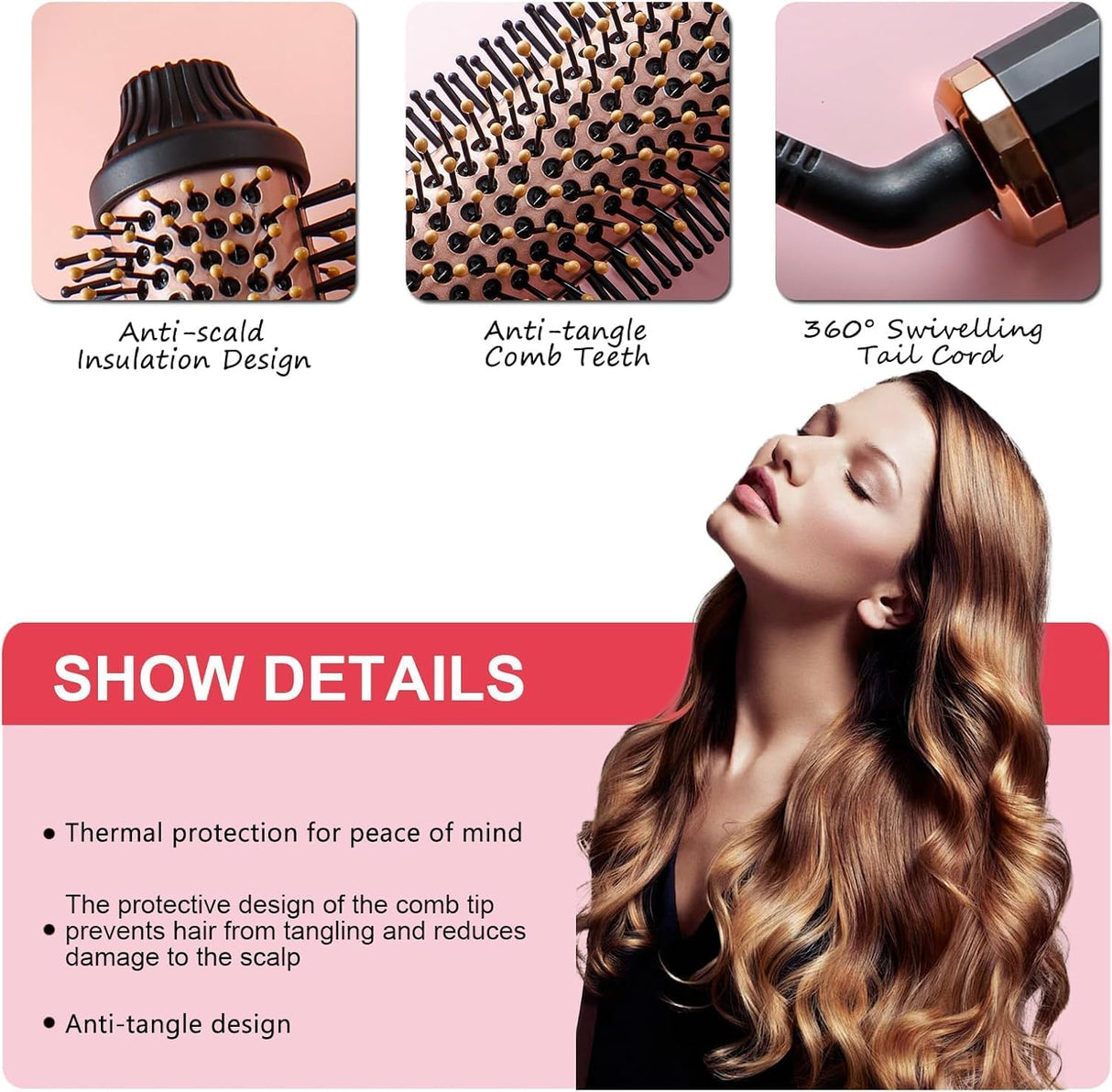 SILK ROLLA Automatic Thermal Blowout Volumising Brush