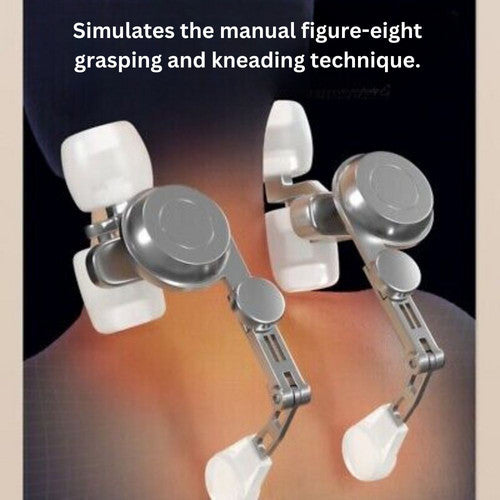 Neck & Shoulder Massager with Heat - 5D Deep Kneading Electric Pain Relief Device