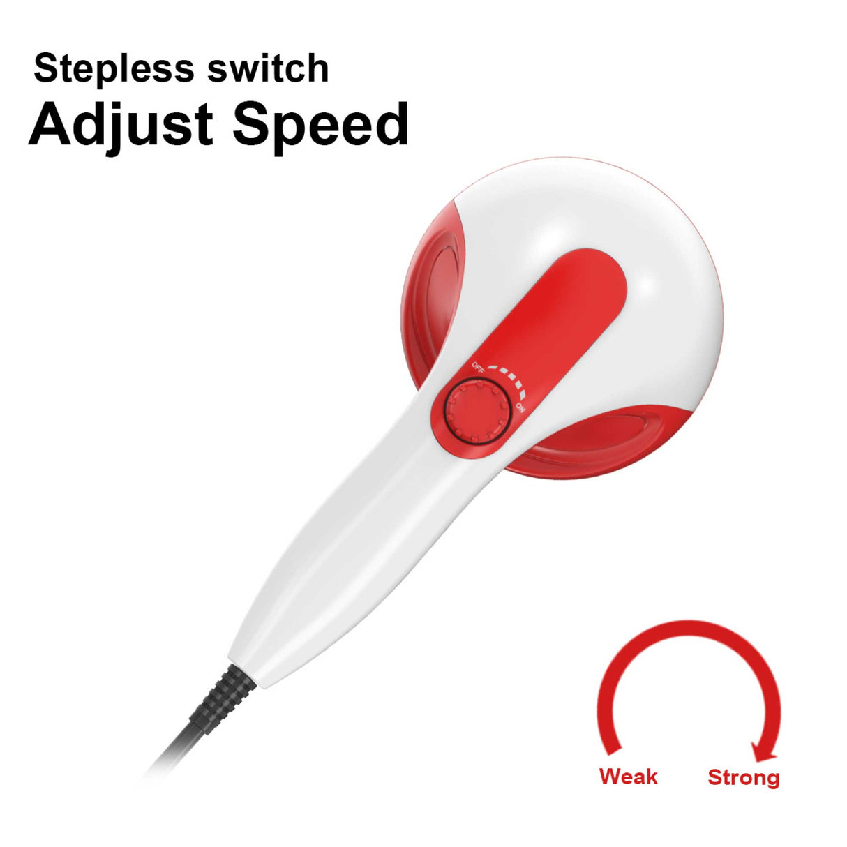 Rechargeable Handheld Vibration Massager