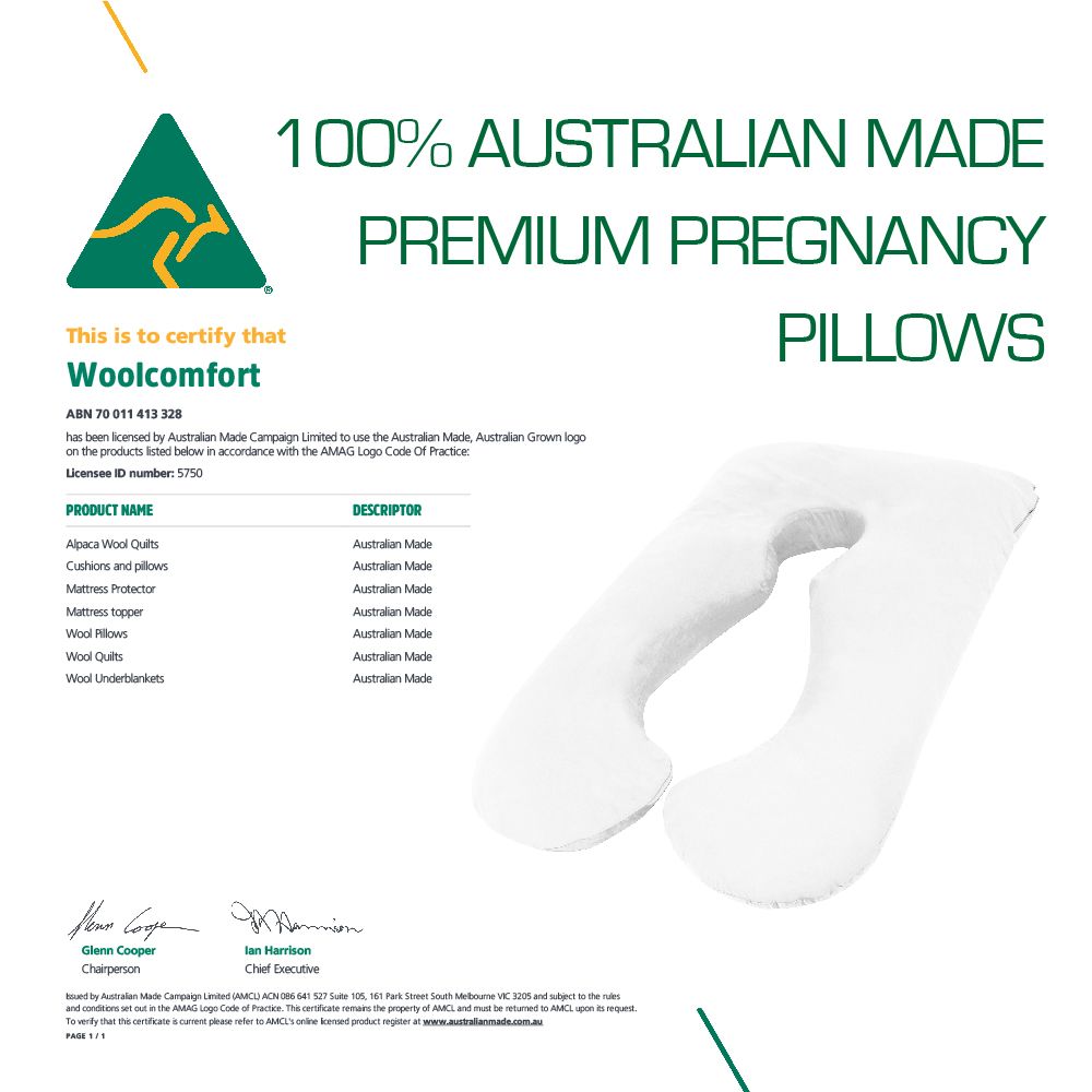 Bamboo Full Body Pregnancy Pillow