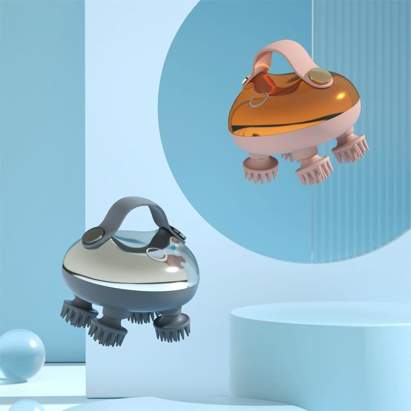 Wireless Smart Head Massager - Deep Scalp Kneading for Stress Relief & Relaxation