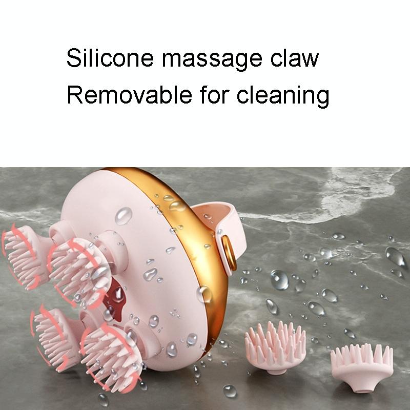 Wireless Smart Head Massager - Deep Scalp Kneading for Stress Relief & Relaxation