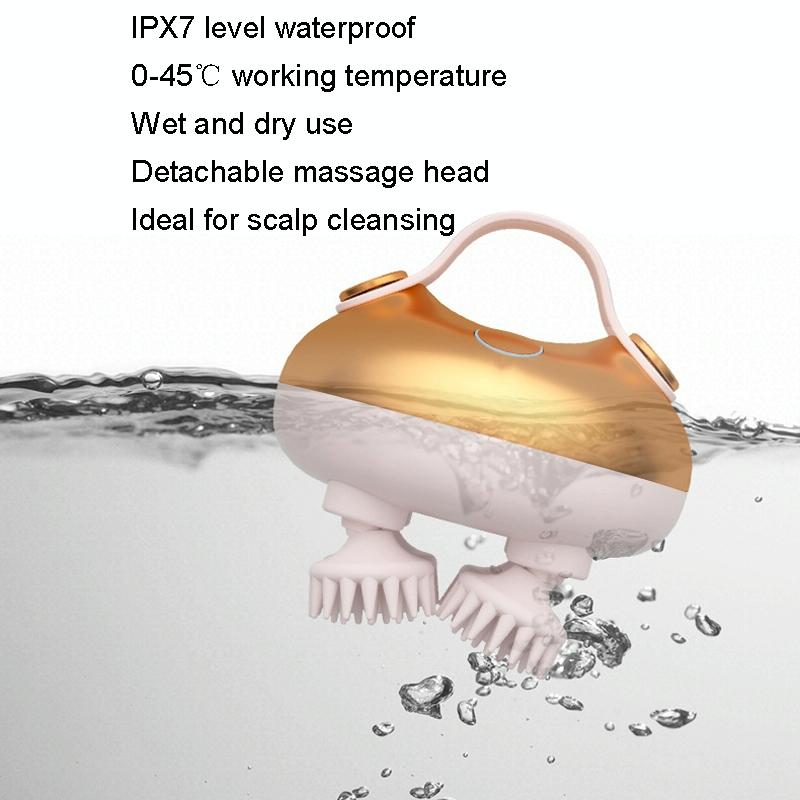 Wireless Smart Head Massager - Deep Scalp Kneading for Stress Relief & Relaxation