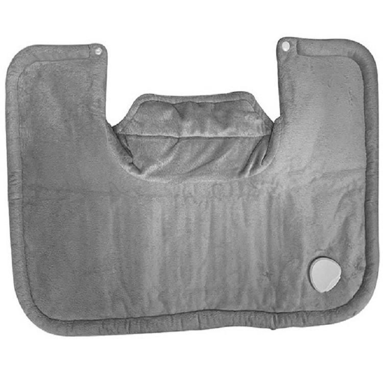 Electric Heated Neck & Back Shawl - Soft Warming Wrap for Pain Relief & Muscle Relaxation