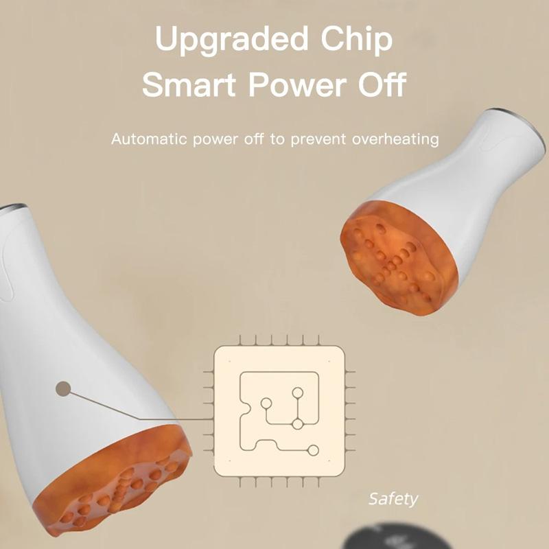 Electric Heated Gua Sha Massager - Full Body Hot Compress Massager For Whole Body