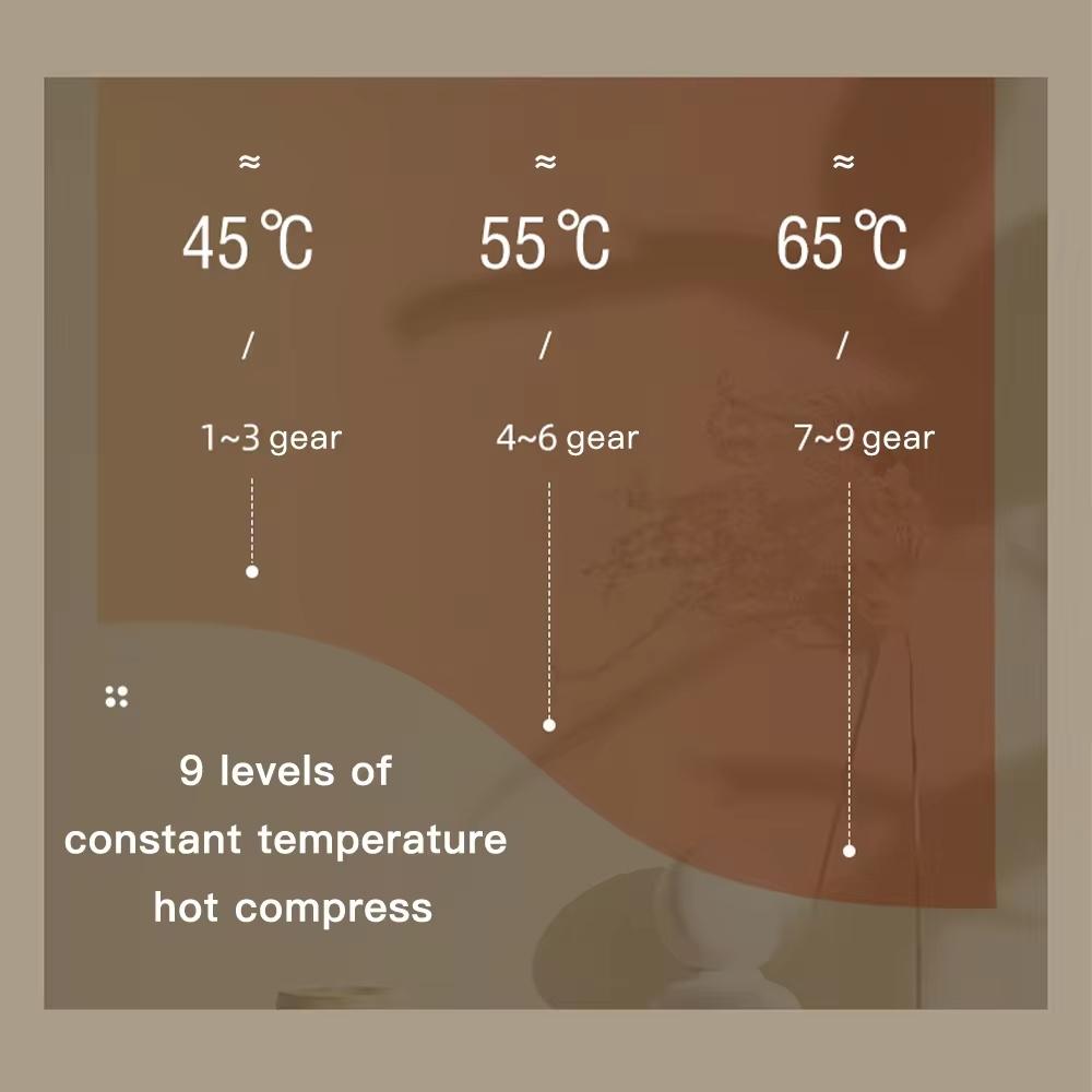 Electric Heated Gua Sha Massager - Full Body Hot Compress Massager For Whole Body