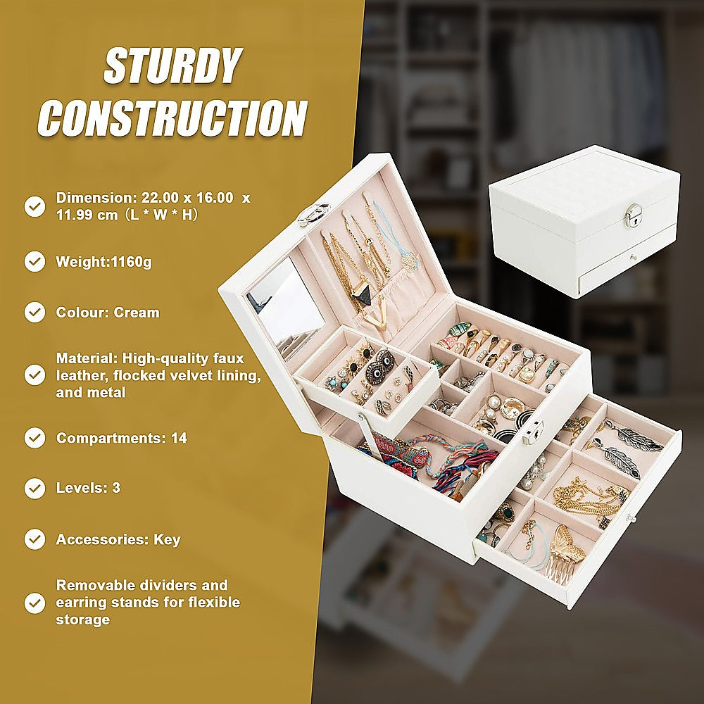 Multi-Level Jewellery Box