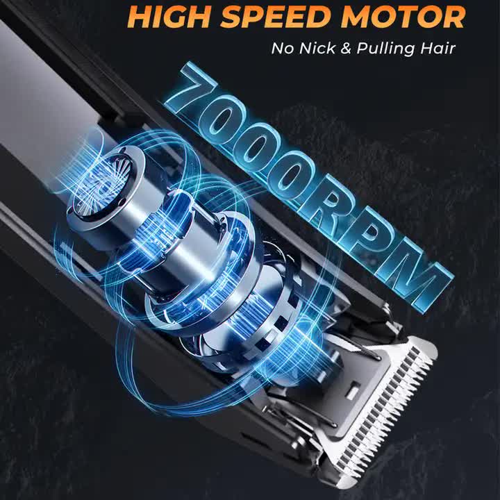 Rechargeable Hair Removal Trimmer with Smart Digital Display