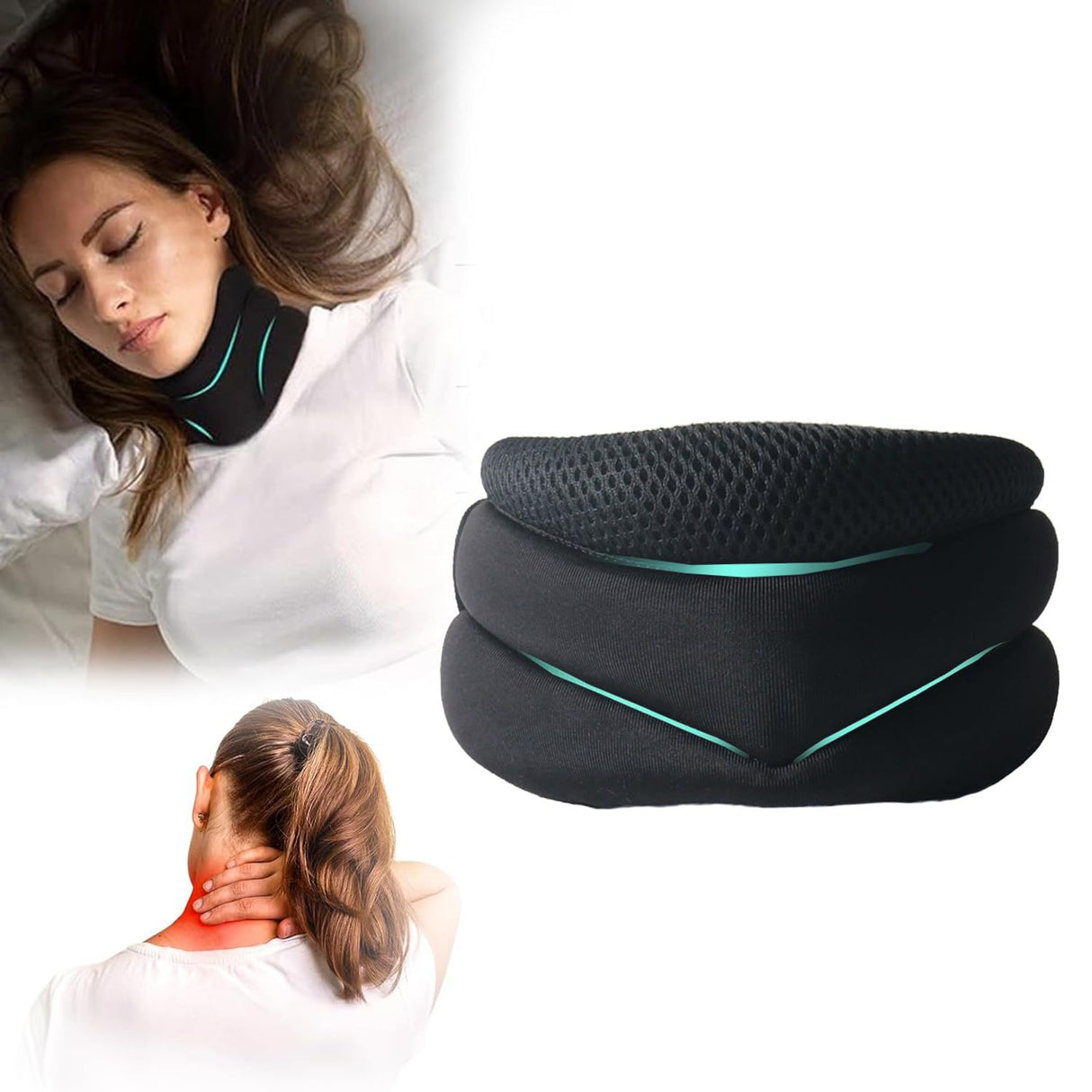 Adjustable Neck Brace – Cervical Spine Support for Pain Relief and Posture Correction