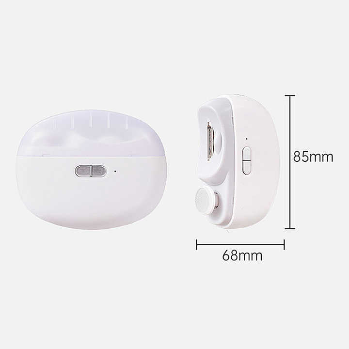 Automatic Electric Nail Clipper & Grinder - Multi-Functional Safe Nail Trimmer for Adults & Kids - Silk Rolla