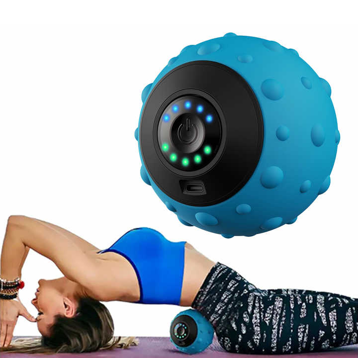 Electric Vibrating Massage Ball - Muscle Relaxation & Deep Tissue Therapy Tool