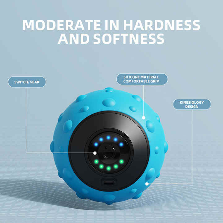 Electric Vibrating Massage Ball - Muscle Relaxation & Deep Tissue Therapy Tool